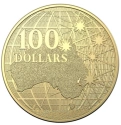 Читать новость нумизматики - Карта Австралии и созвездие Южного Креста на 100 долларах