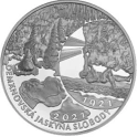 Читать новость нумизматики - Столетие открытия Деменовской пещеры Свободы на 20 евро