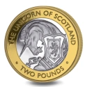 Читать новость нумизматики - Единорог Шотландии на 2 фунтах стерлингов