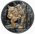 Читать новость нумизматики - Позолоченный тигр на серебряных 10 долларах