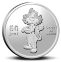 Читать новость нумизматики - 50-летие мультяшного льва Лоэки на памятной медали