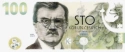 Читать новость нумизматики - Экономист Карл Энглиш на памятной купюре 100 чешских крон