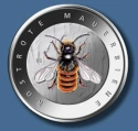 Читать новость нумизматики - Рыжая пчела на 5 евро