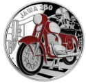 Читать новость нумизматики - Мотоцикл Jawa 250 на 500 чешских кронах