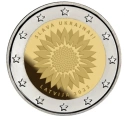 Читать новость нумизматики - Подсолнух на 2 евро 2023
