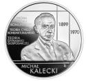 Читать новость нумизматики - Экономист Михал Калецкий на 10 злотых