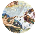 Читать новость нумизматики - Фреска «Сотворение Адама» Микеланджело на 20 долларах 2023