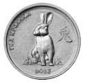 Читать новость нумизматики - 1 рубль с кроликом