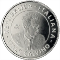 Читать новость нумизматики - Писатель Итало Кальвино на 5 евро