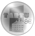 Читать новость нумизматики - Город Тарту на 8 евро 2024