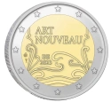 Читать новость нумизматики - 2 евро, посвященные 130-летию бельгийского модерна