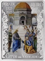 Читать новость нумизматики - Фреска Перуджино «Вручение ключей апостолу Петру» на 25 евро
