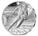 Читать новость нумизматики - Игрок в регби у Триумфальной арки на памятных монетах