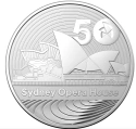 Читать новость нумизматики - 50-летие Сиднейского оперного театра на 1 и 100 долларах