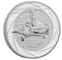 Читать новость нумизматики - Джеймс Бонд за штурвалом автожира на британских фунтах