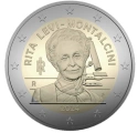 Читать новость нумизматики - Нейробиолог Рита Леви-Монтальчини на 2 евро