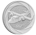 Читать новость нумизматики - Самолет из фильма «007: Спектр» на британских фунтах