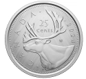 Читать новость нумизматики - Карибу на серебряных 25 центах