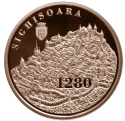 Читать новость нумизматики - Город Сигишоара на 1 и 100 леях