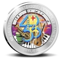 Читать новость нумизматики - 40-летие Арубы на 5 флоринах
