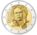 Читать новость нумизматики - Людвиг ван Бетховен на 2 евро