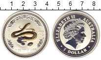 Монета с изображением Змеи