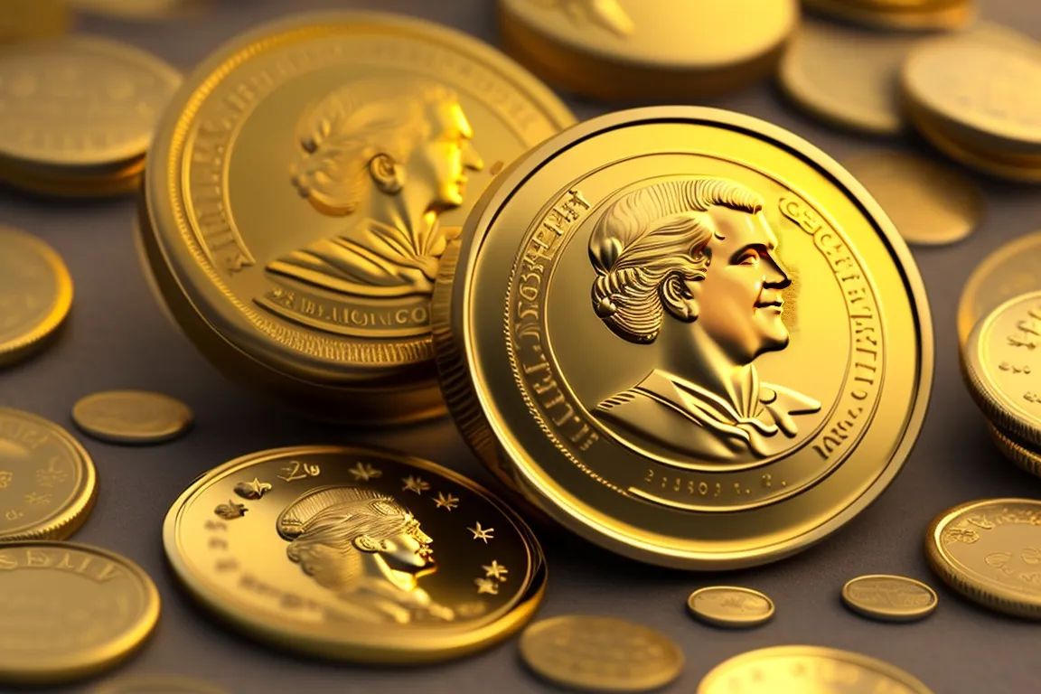 Ценные монеты из золота, серебра и платины