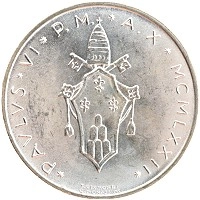 монета - ватикан 500 лир - подробная информация фото 1