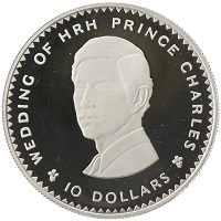 монета - фиджи 10 долларов - подробная информация фото 1