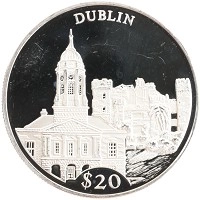 монета - либерия 20 долларов - подробная информация фото 1