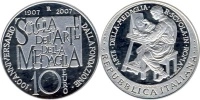 набор монет - италия школа искусства - подробная информация фото 1