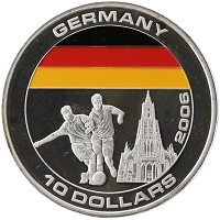 монета - либерия 10 долларов - подробная информация фото 1