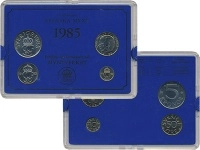 набор монет - швеция набор монет 1985 года - подробная информация фото 1