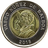 монета - панама 1 бальбоа - подробная информация фото 1