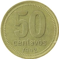 монета - аргентина 50 сентаво - подробная информация фото 1