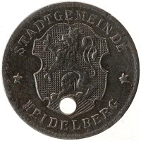 монета - германия : нотгельды 10 пфеннигов - подробная информация фото 1