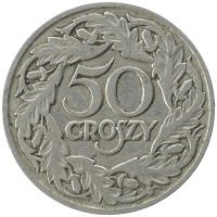 монета - польша 50 грош - подробная информация фото 1