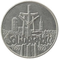 монета - польша 10.000 злотых - подробная информация фото 1