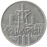 монета - польша 10.000 злотых - подробная информация фото 1