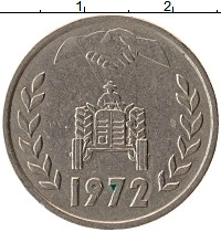 монета - алжир 1 динар - подробная информация фото 1