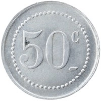 монета - франция 50 сантим - подробная информация фото 1