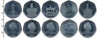набор монет - остров мэн 50 пенсов - подробная информация фото 1