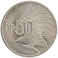 монета - индонезия 50 рупий - подробная информация фото 1