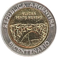 монета - аргентина 1 песо - подробная информация фото 1