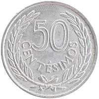 монета - уругвай 50 сентесим - подробная информация фото 1