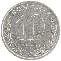 монета - румыния 10 лей - подробная информация фото 1