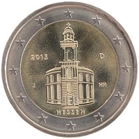 монета - германия 2 евро - подробная информация фото 1