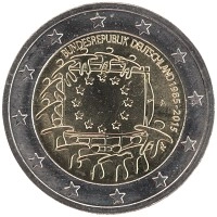 монета - германия 2 евро - подробная информация фото 1