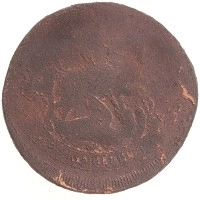 монета - 1741 – 1761 елизавета петровна 2 копейки - подробная информация фото 1
