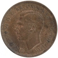 монета - великобритания 1 фартинг - подробная информация фото 1